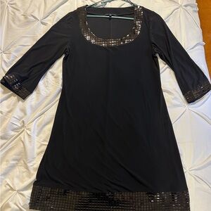 Tiana B. Elegant Black Dress